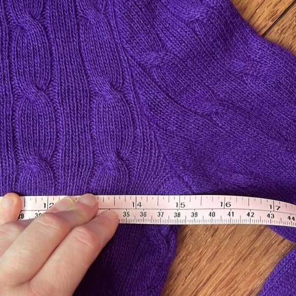 EUC Ralph Lauren Rugby Cable Knit Sweater - Picture 4 of 5